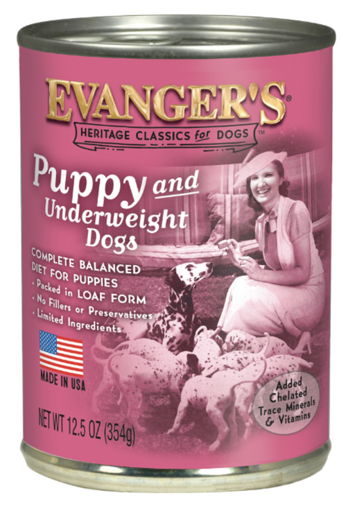 Evanger's Classic Puppy and Underweight Dogs Canned Dog Food