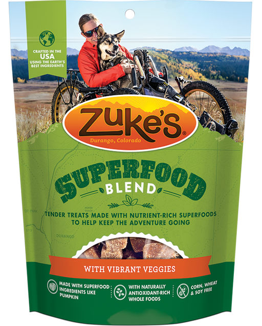 Zukes SuperFood Blend with Vibrant Veggies Dog Treats