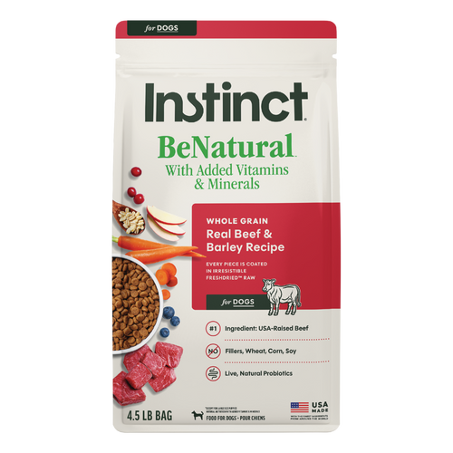 Instinct Be Natural Beef and Barley Dry Dog Food
