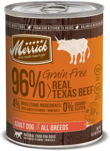 Merrick Grain Free Texas Beef and Sweet Potato Adult Wet Dog Food