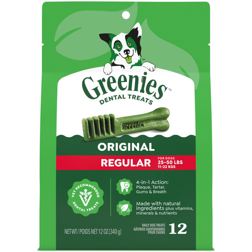 Greenies Original Dental Dog Chews Regular
