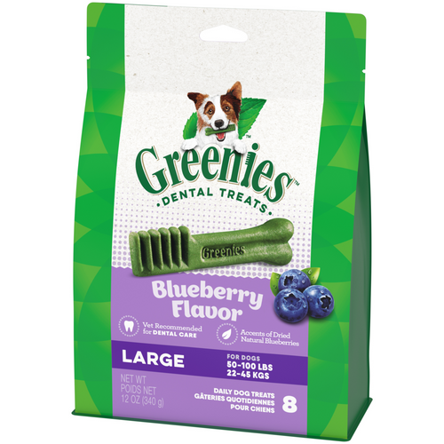 Greenies Large Blueberry Dental Dog Chews