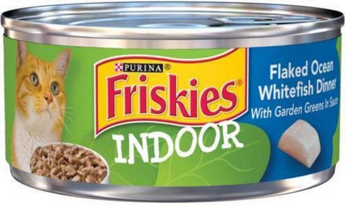 Friskies Indoor Flaked Ocean Whitefish Wet Cat Food