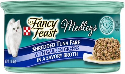 Fancy Feast Elegant Medleys Shredded Tuna Wet Cat Food