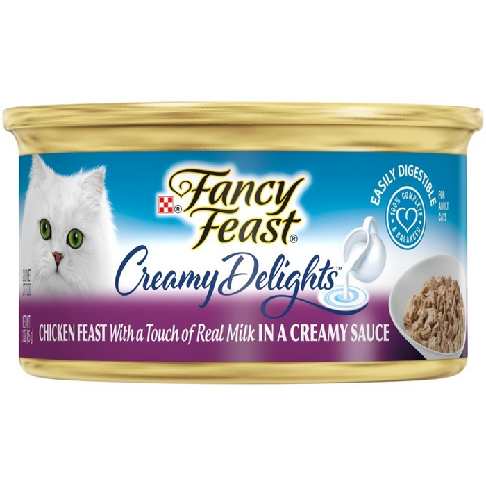 Fancy Feast Creamy Delights Chicken Feast in a Creamy Sauce Canned Cat Food