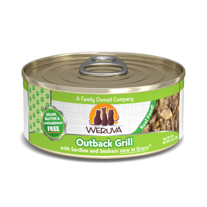 Weruva Outback Grill With Trevally and Barramundi Canned Cat Food