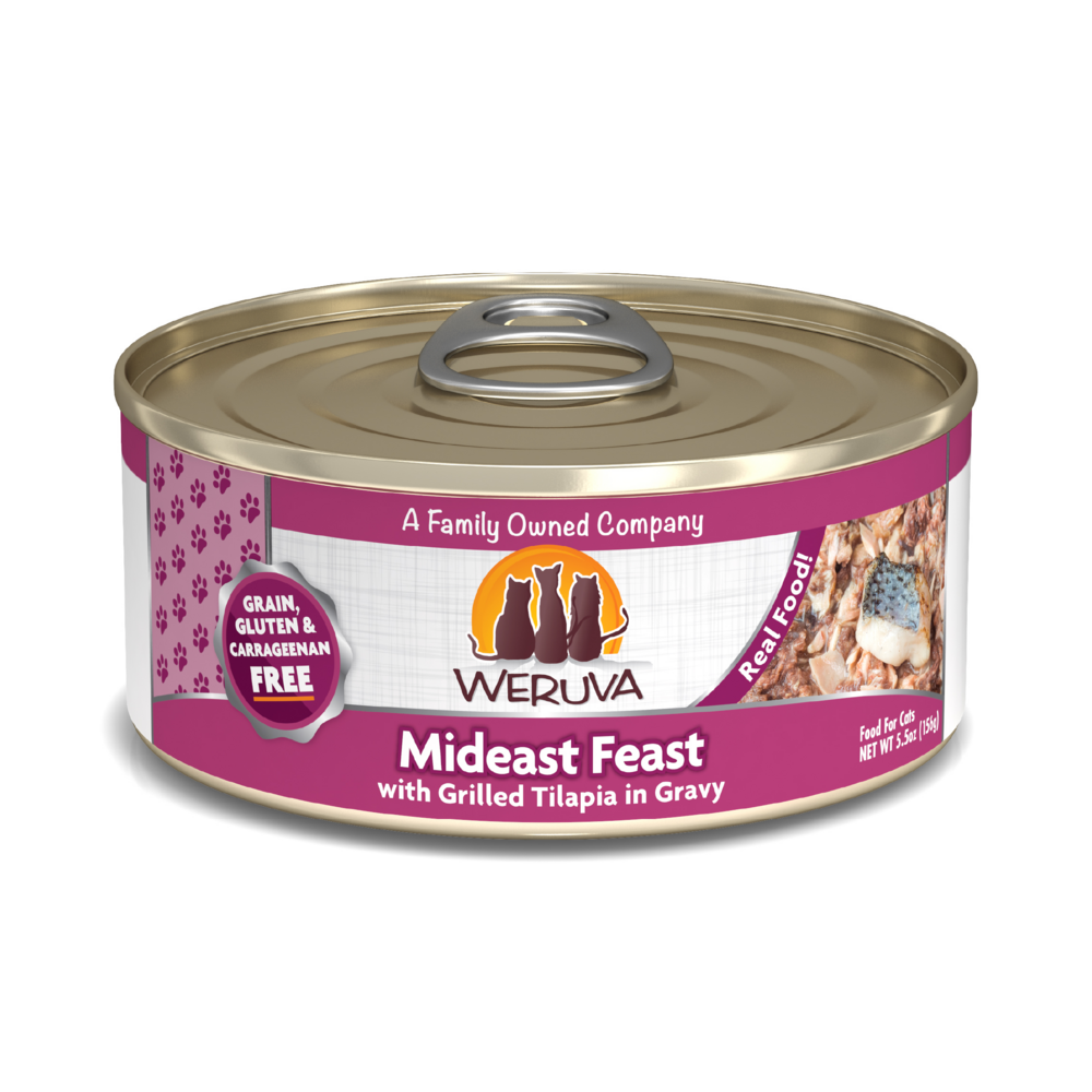 Weruva Mideast Feast With Grilled Tilapia Canned Cat Food