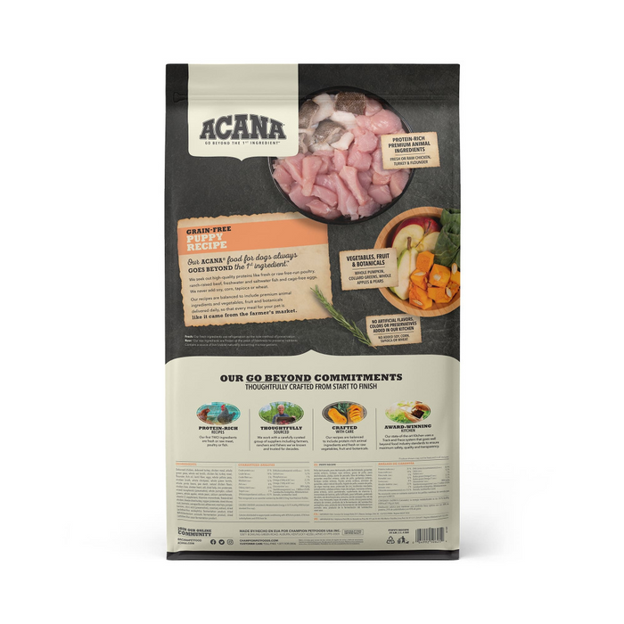 このこのごはん 3袋 + ACANA Puppy Recipe 310g Amazon.com: ACANA Grain Free Dry Dog Food Puppy Recipe 25lb Bag