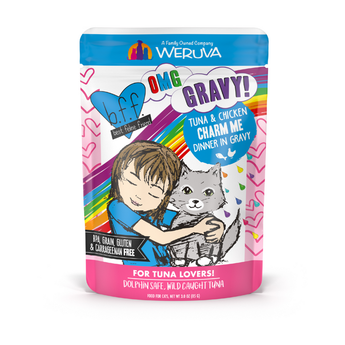 Weruva BFF Tuna & Chicken Charm Me Recipe Pouches Wet Cat Food