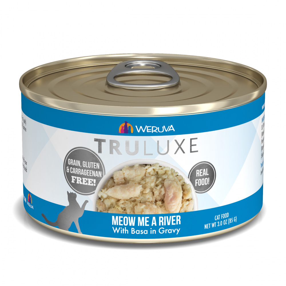 Weruva TRULUXE Meow Me A River with Base in Gravy Canned Cat Food