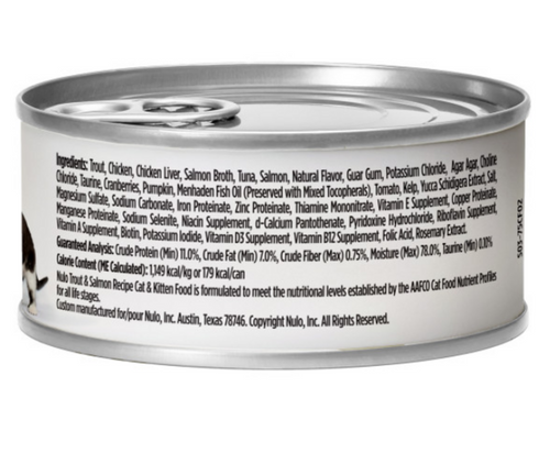 Nulo Freestyle Cat Pate Grain Free Trout & Salmon