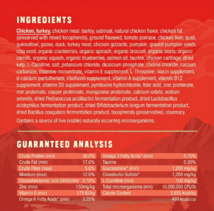 Stella & Chewy's Wild Red Dry Dog Food Raw Coated High Protein Wholesome Grains Puppy Prairie Recipe