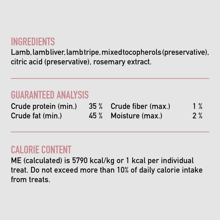 ORIJEN Freeze Dried Grass Fed Lamb Cat Treats