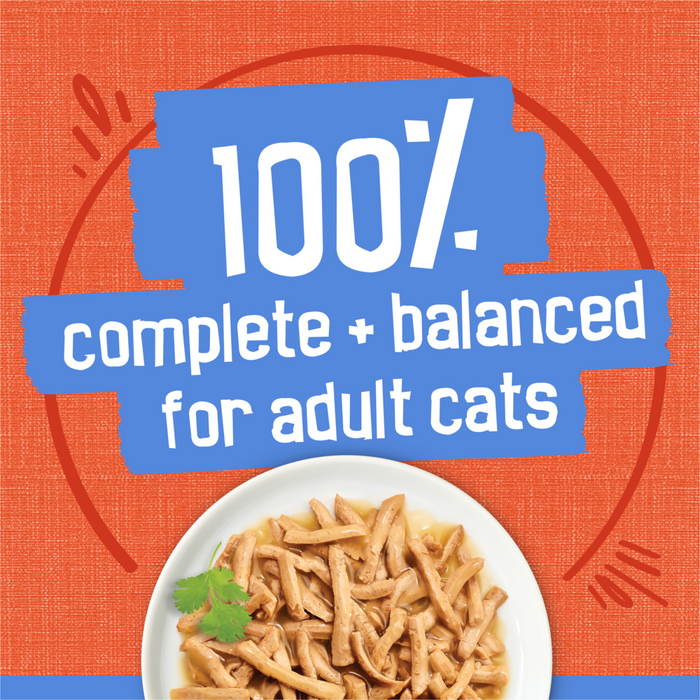 Friskies Savory Shreds Chicken And Salmon Dinner In Gravy Canned Cat Food