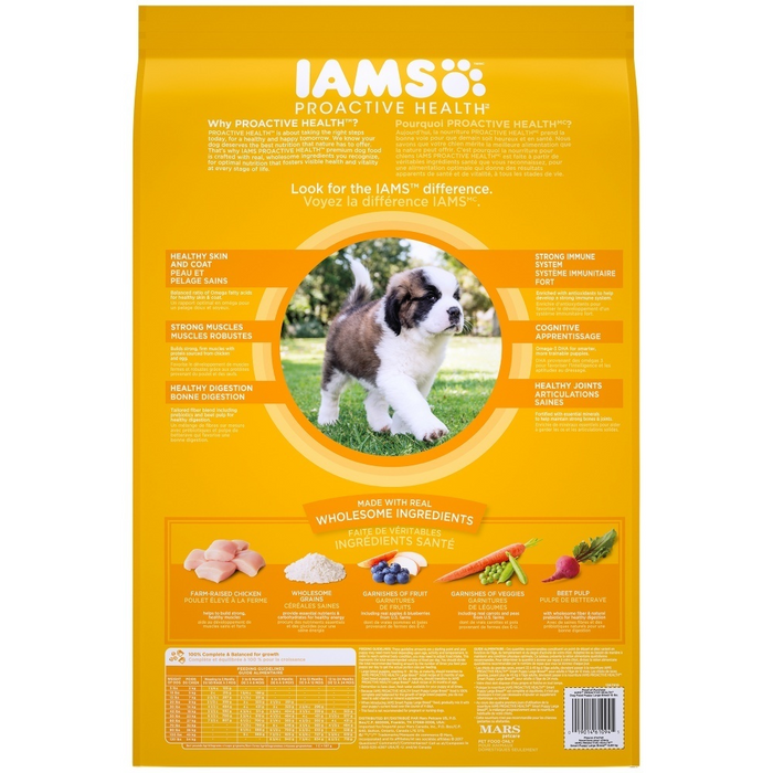 Iams ProActive Health Smart Puppy Large Breed Dry Dog Food PetPartners Store