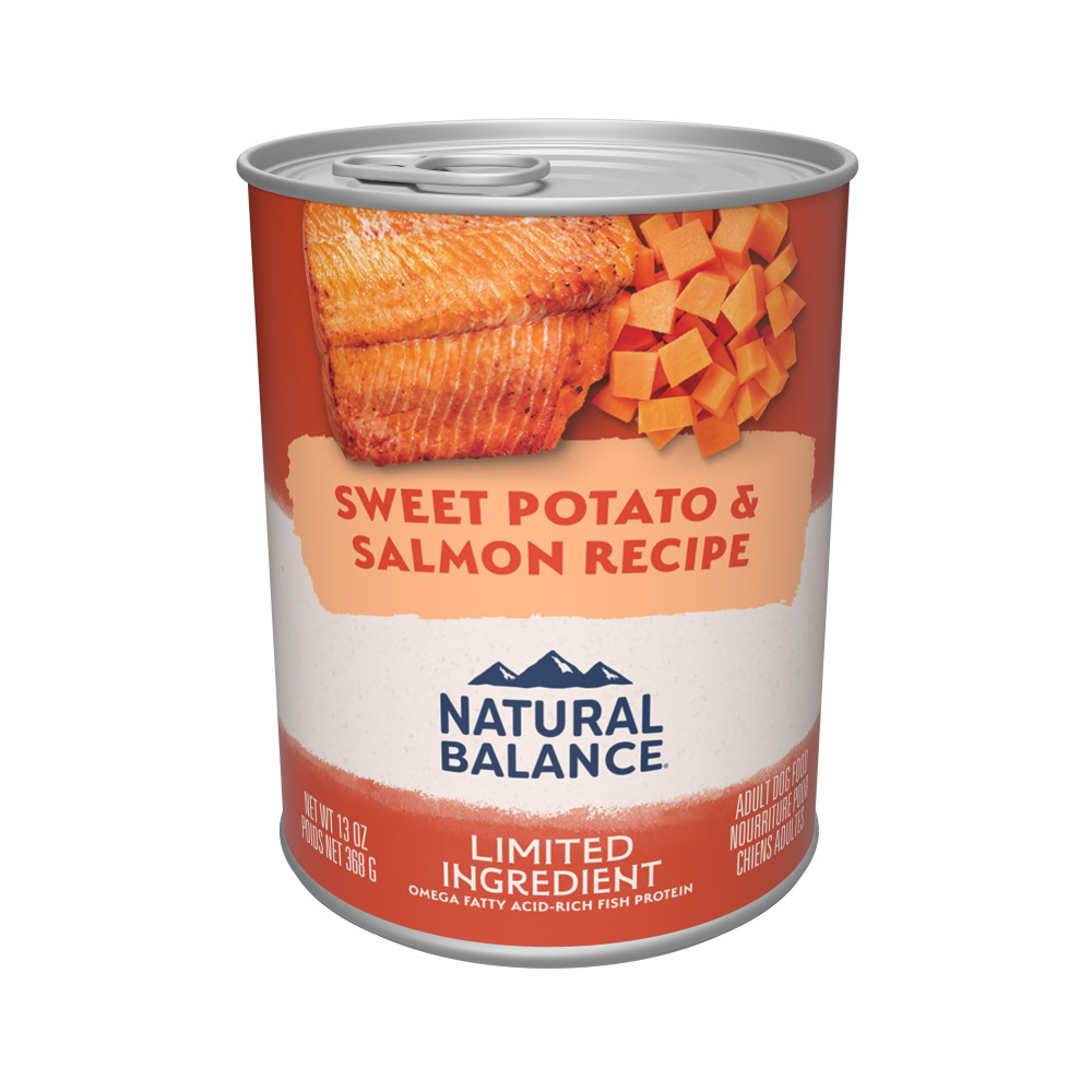 Natural Balance Limited Ingredient Grain Free Sweet Potato & Salmon Recipe Wet Canned Dog Food