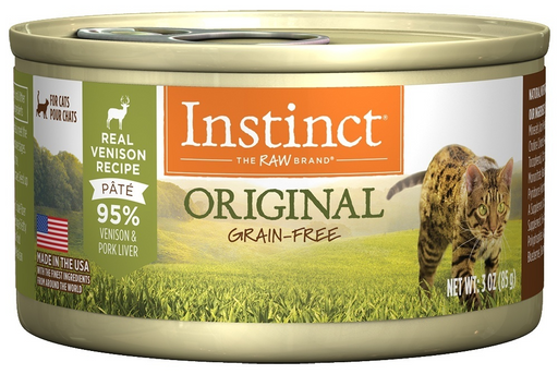 Instinct Grain-Free Venison Formula Canned Cat Food