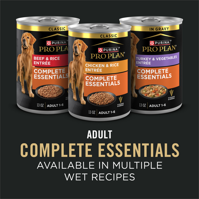 Purina Pro Plan Complete Essentials Shredded Blend Chicken & Rice