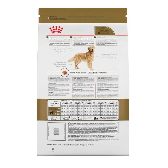 Royal Canin Breed Health Nutrition Golden Retriever Adult Dry Dog Food