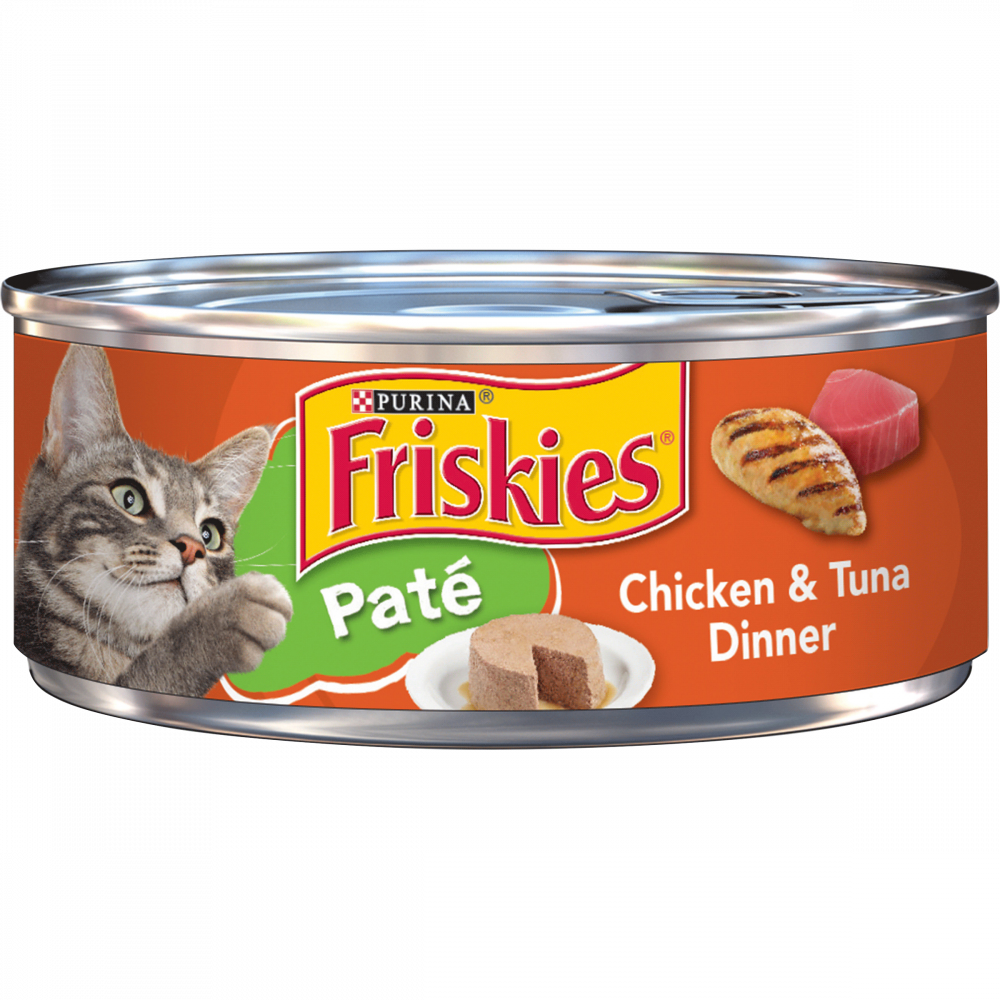 Friskies Pate Chicken And Tuna Dinner In Sauce Canned Cat Food