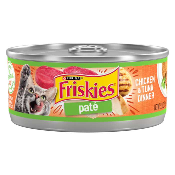 Friskies Pate Chicken And Tuna Dinner In Sauce Canned Cat Food