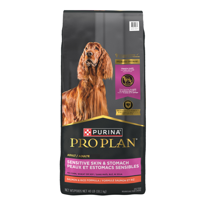 Purina Pro Plan Sensitive Skin & Stomach Formula Salmon & Rice Formula Dry Dog Food