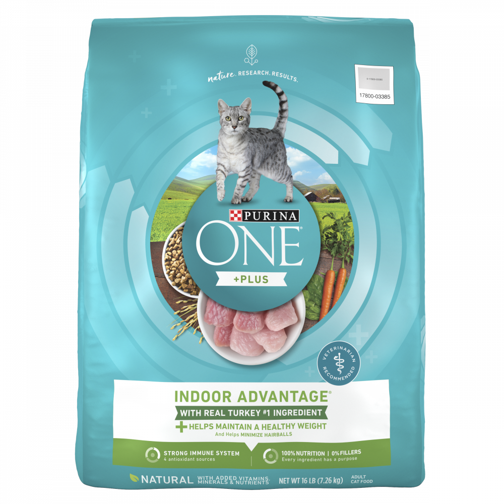 Purina ONE Indoor Advantage Hairball Healthy Weight Formula Dry Cat Food