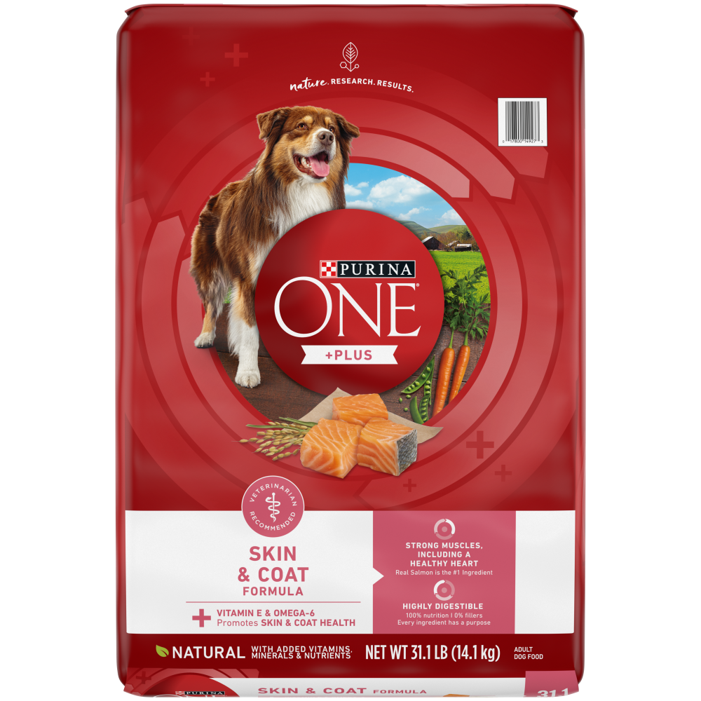 Purina ONE +Plus Skin Coat Formula Dry Dog Food