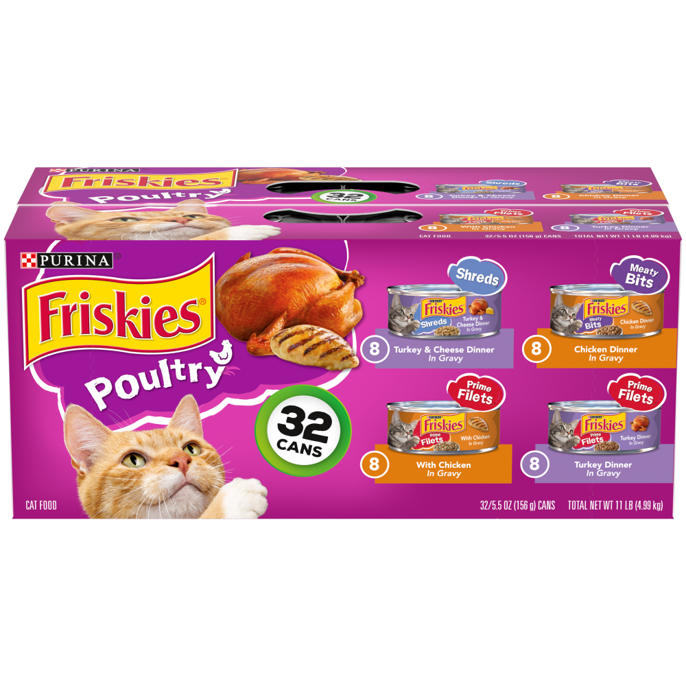 Friskies Poultry Variety Canned Cat Food