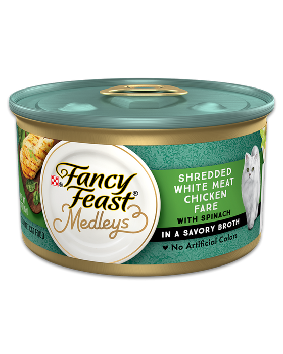 Fancy Feast Elegant Medleys Shredded Chicken Canned Cat Food