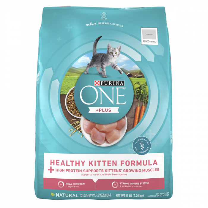 Purina ONE Plus Healthy Kitten Dry Cat Food PetPartners Store