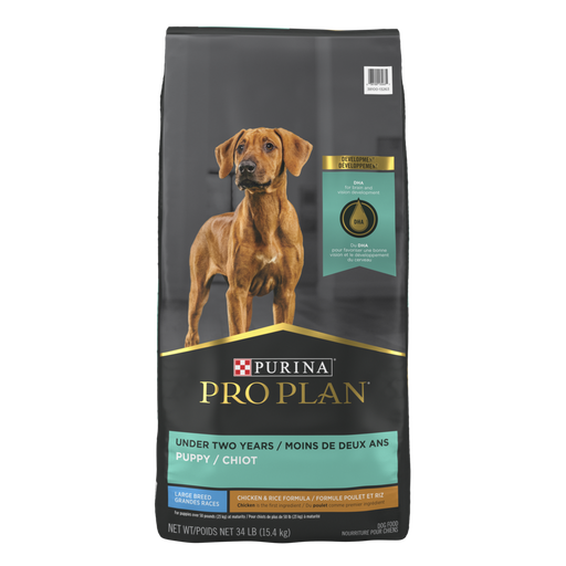 Purina Pro Plan Puppy Large Breed Chicken & Rice Formula