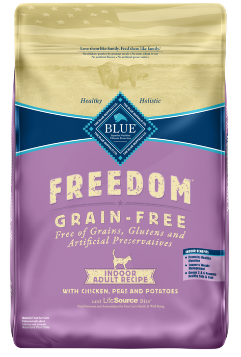 Blue Buffalo Freedom Grain-Free Indoor Adult Chicken Recipe Dry Cat Food