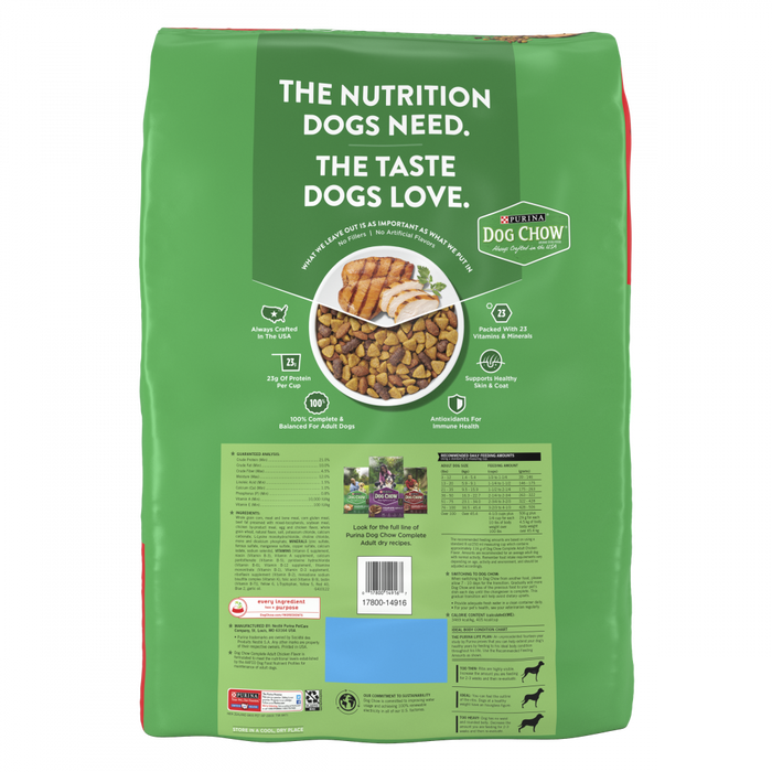 Purina Dog Chow Complete and Balanced Dry Dog Food