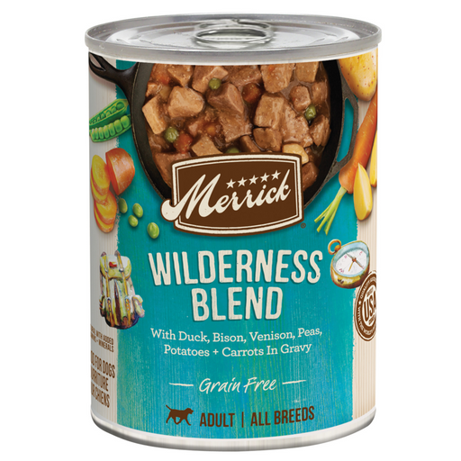 Merrick Grain Free Wilderness Blend Canned Dog Food