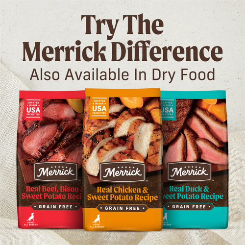 Merrick Grain Free Wilderness Blend Canned Dog Food