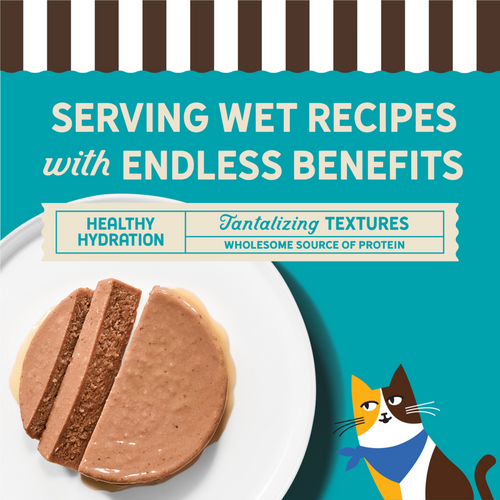Merrick Purrfect Bistro Grain Free Duck Pate Adult Wet Cat Food