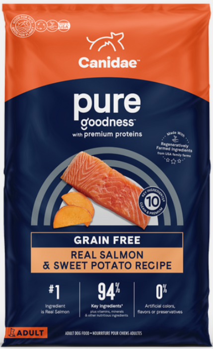 Canidae Pure Goodness Real Salmon & Sweet Potato Recipe Adult Dry Dog