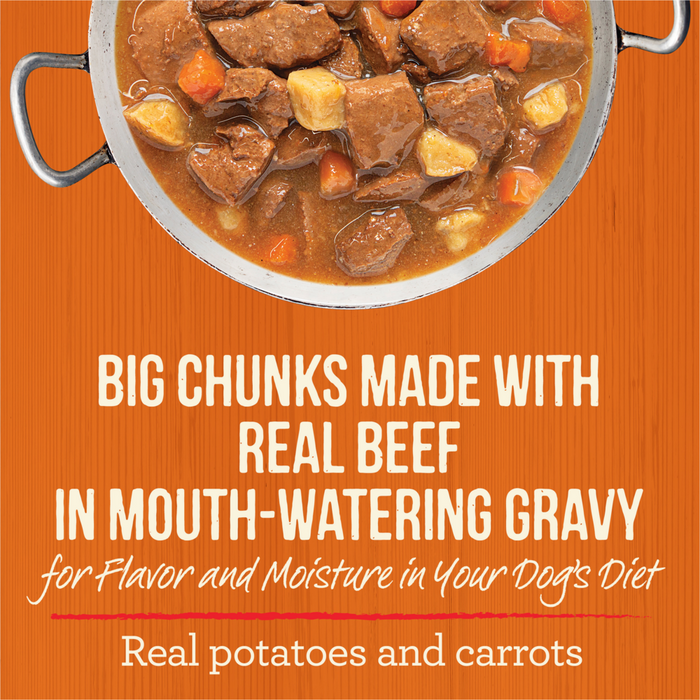 Merrick Grain Free Chunky Pappy's Pot Roast Dinner Canned Dog Food