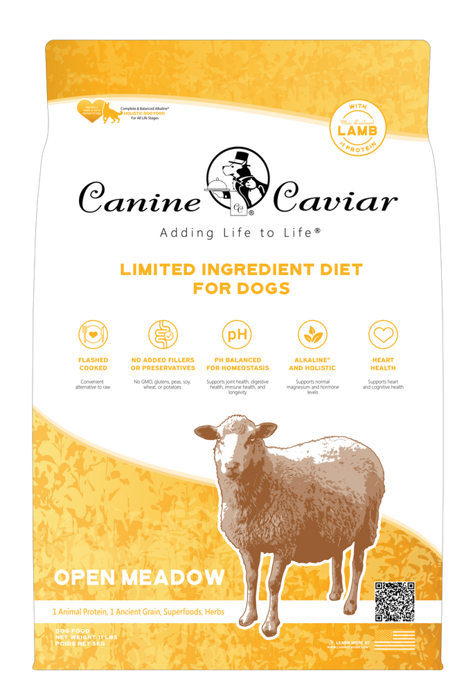 Canine Caviar Open Meadow Alkaline Holistic Entree Dry Dog Food