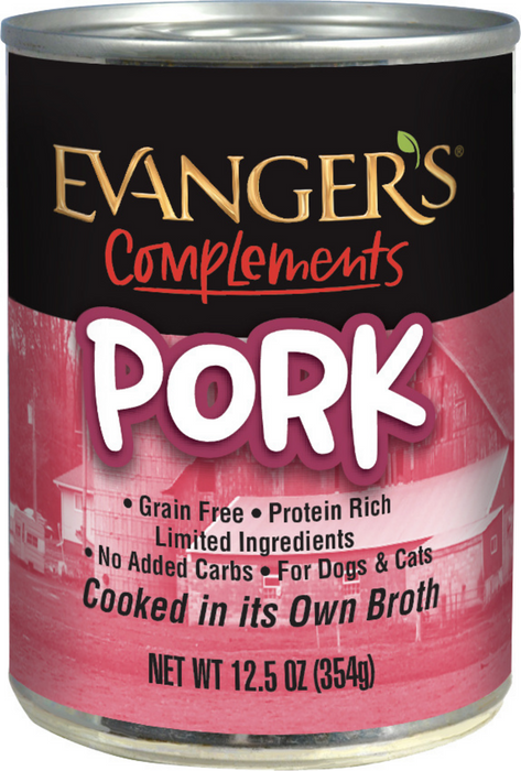 Evanger's Grain Free Pork Canned Dog & Cat Food