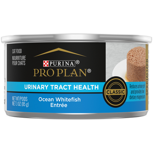 Purina Pro Plan Adult Urinary Tract Health Formula Ocean Whitefish Entree Canned Cat Food