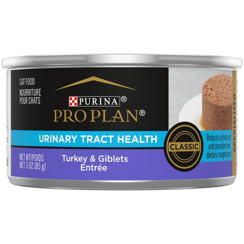 Purina Pro Plan Adult Urinary Tract Health Formula Turkey and Giblets Entree Canned Cat Food