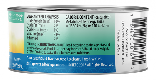 Health Extension Grain Free Chicken and Tuna Wet Cat Food