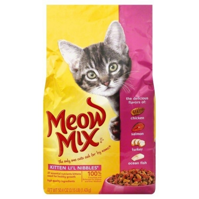 Meow Mix Kitten Li l Nibbles Dry Cat Food PetPartners Store