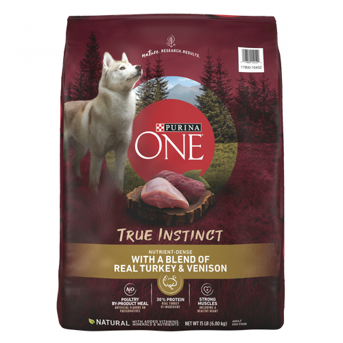 One SmartBlend True Instinct Turkey and Venison Dry Dog Food