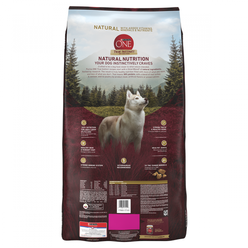 One SmartBlend True Instinct Turkey and Venison Dry Dog Food