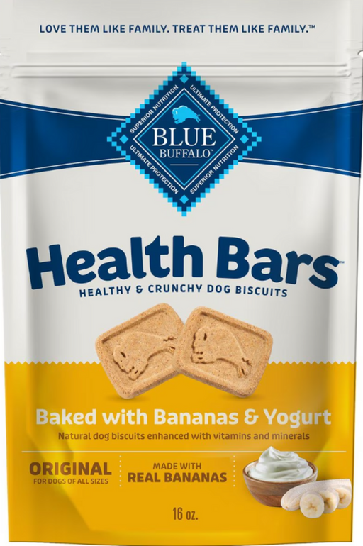 Blue Health Bars Baked With Banana & Yogurt Dog Treats