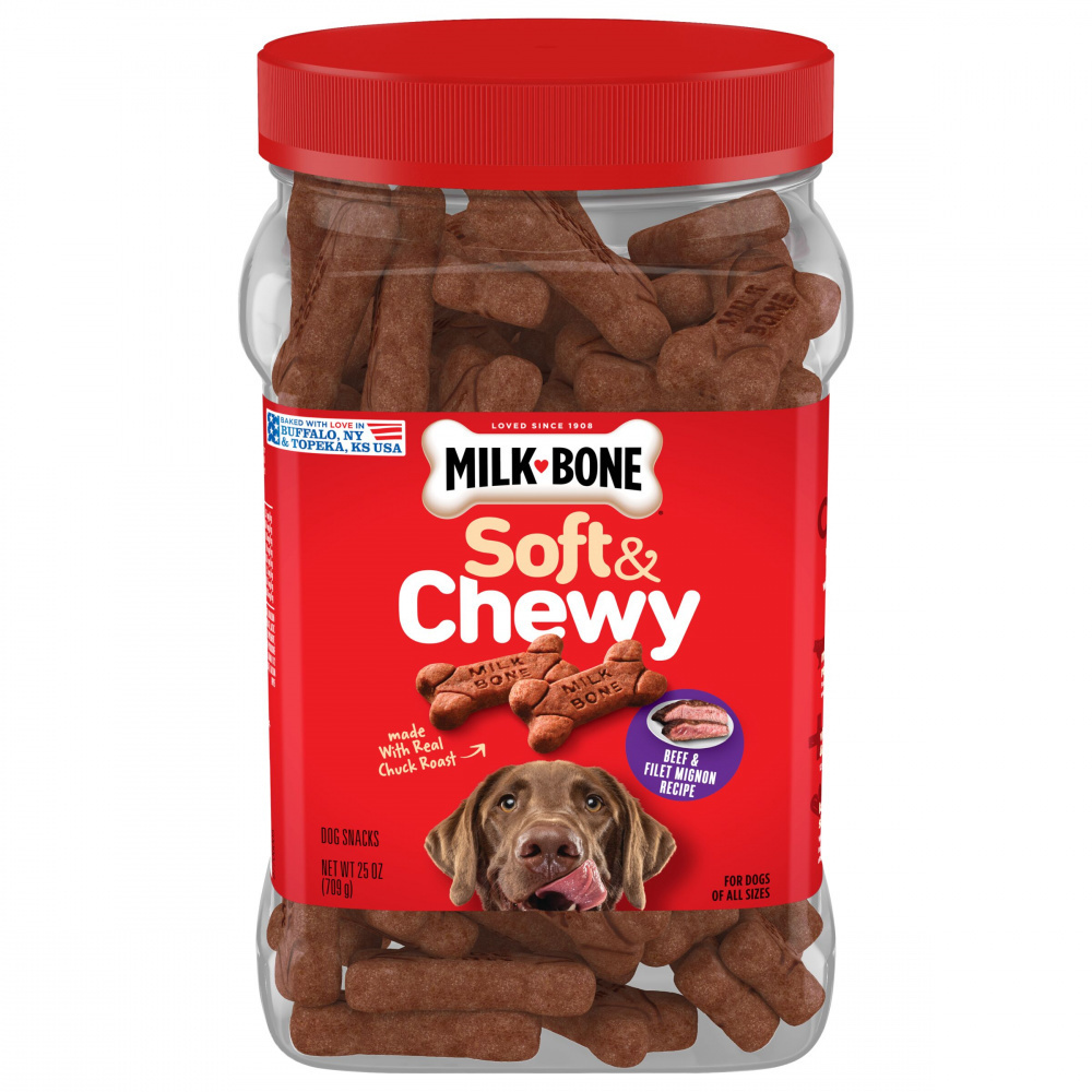 Milk Bone Soft and Chewy Treats Beef Filet Mignon PetPartners Store