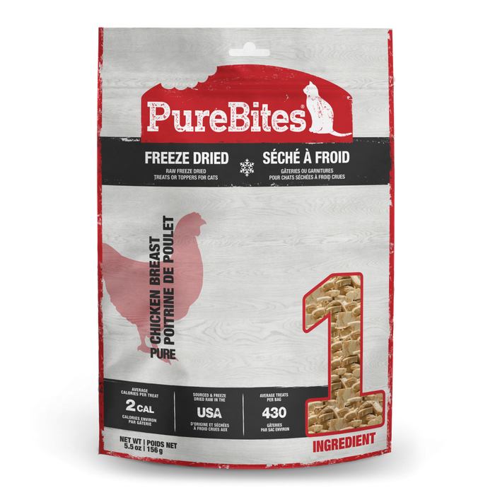 PureBites Freeze Dried Chicken Breast Cat Treats